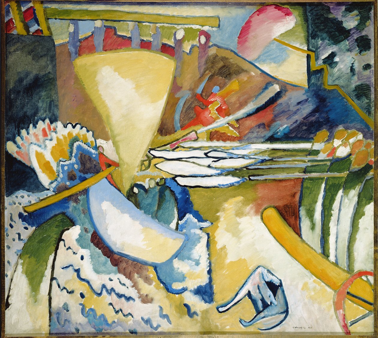 Improvizace, 1910 od Wassily Kandinsky