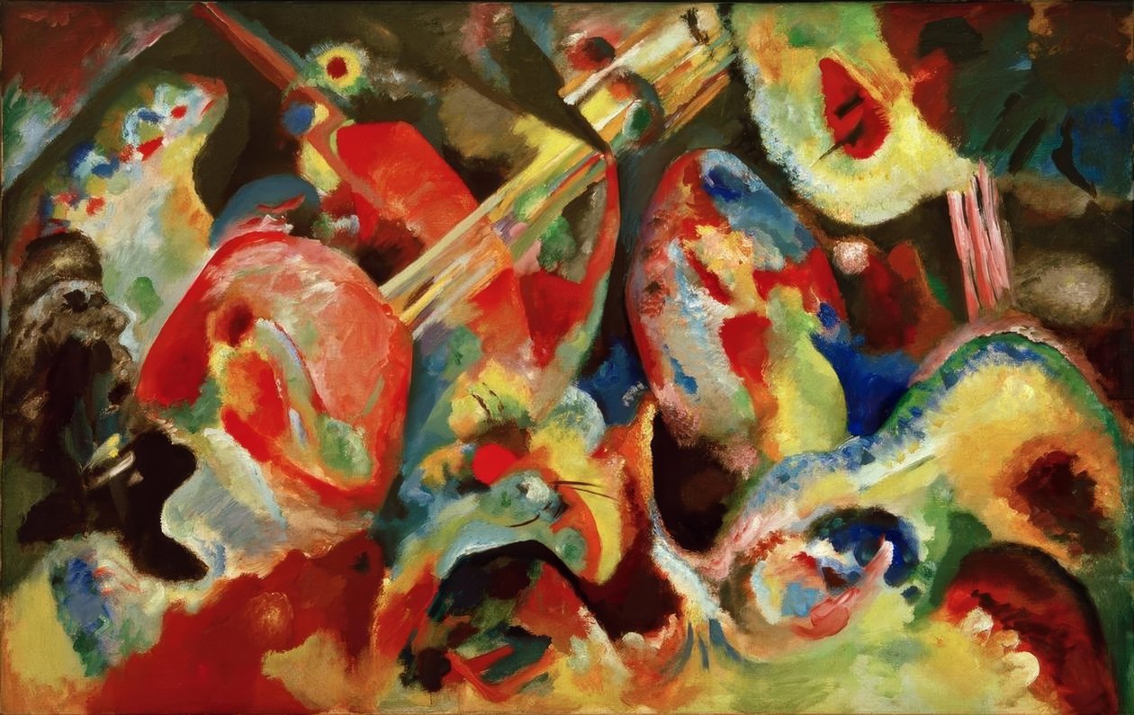 Improvizační záplava od Wassily Kandinsky