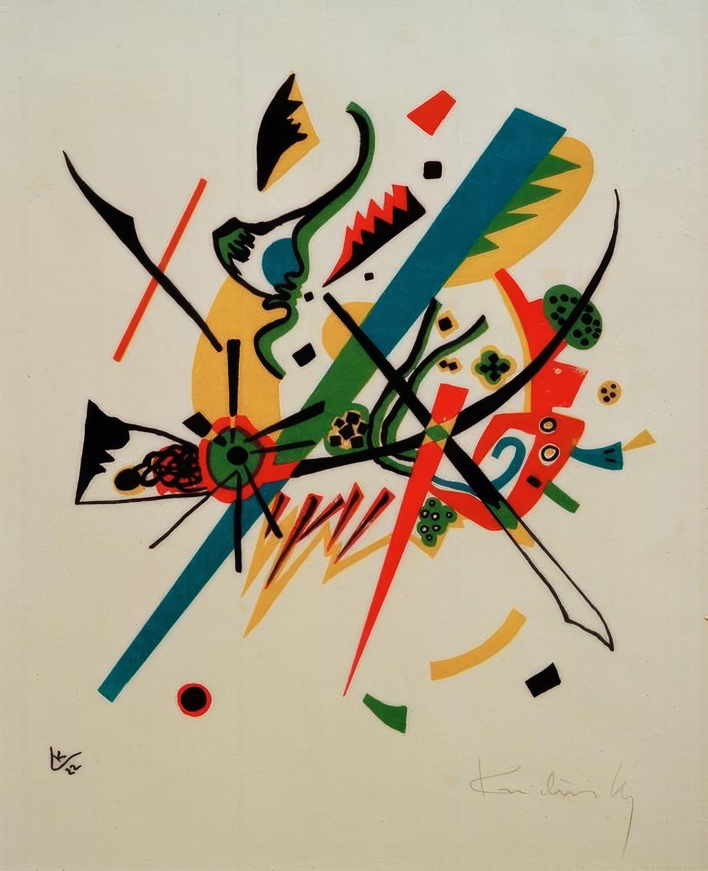 Malé světy I od Wassily Kandinsky