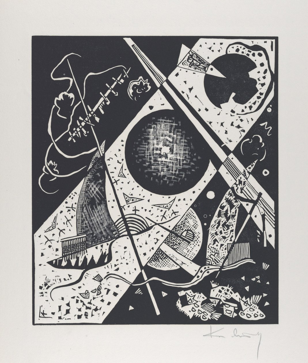 Malé světy VI, 1922 od Wassily Kandinsky