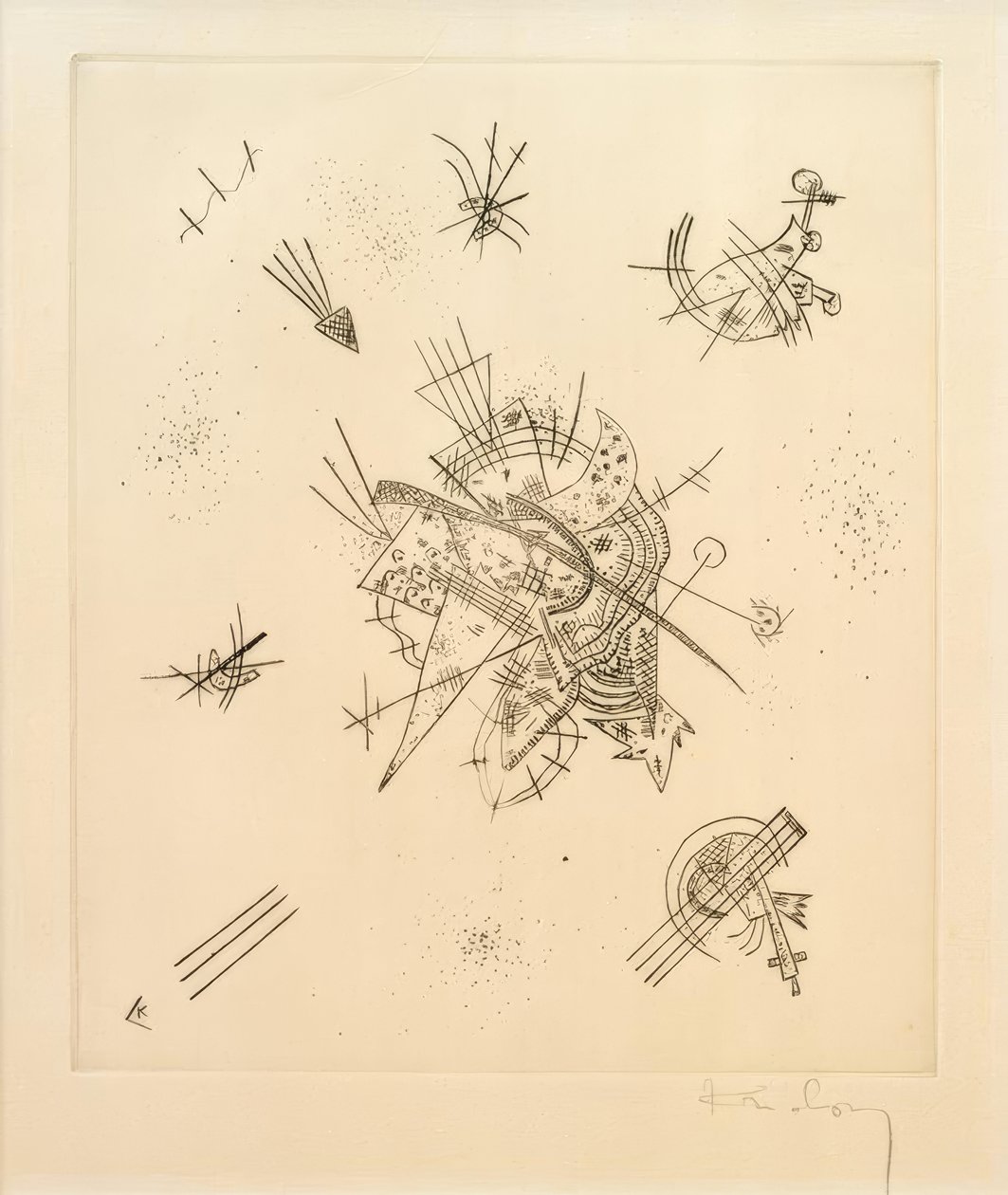 Malé světy X od Wassily Kandinsky