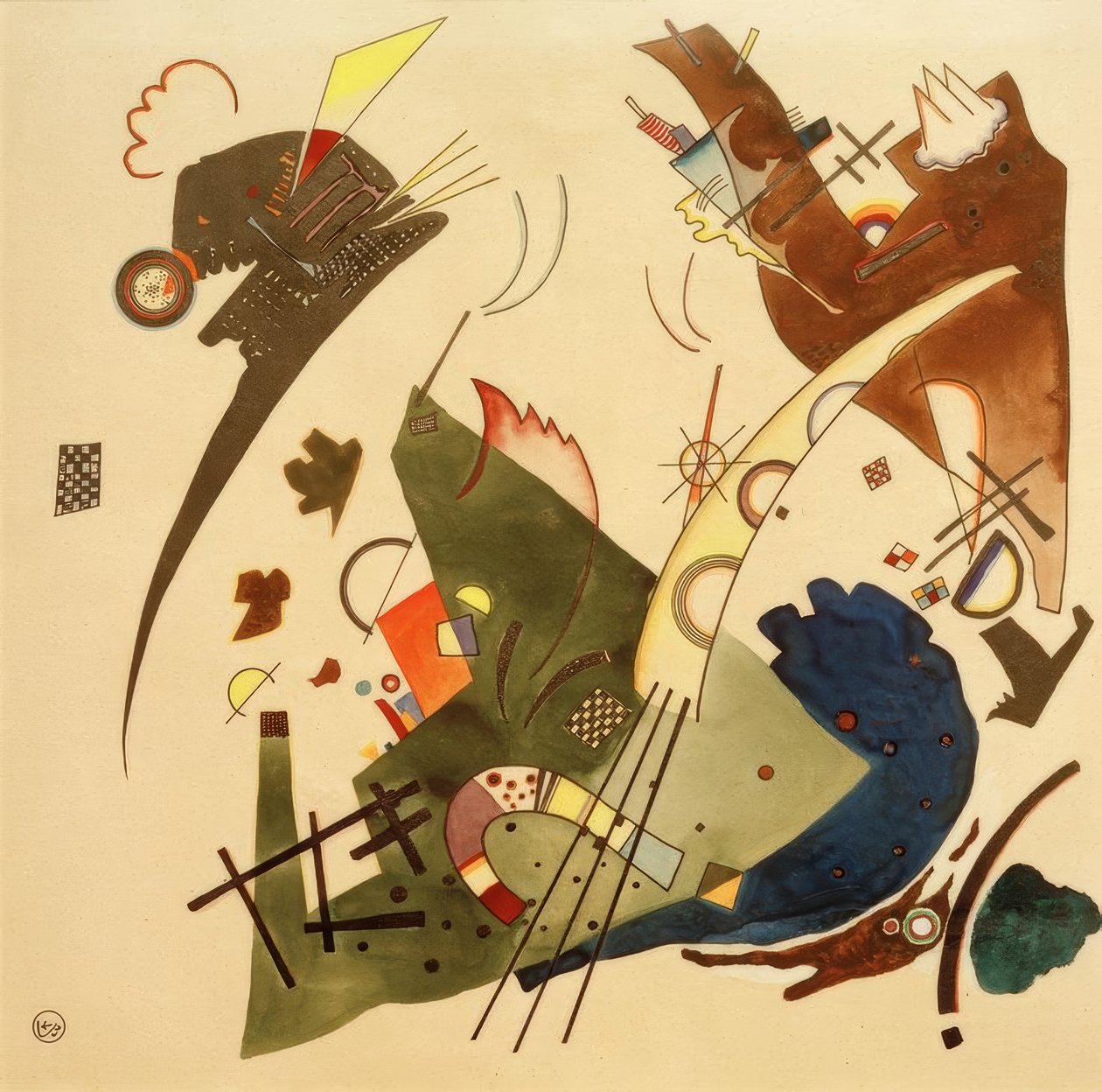 Kruhy od Wassily Kandinsky