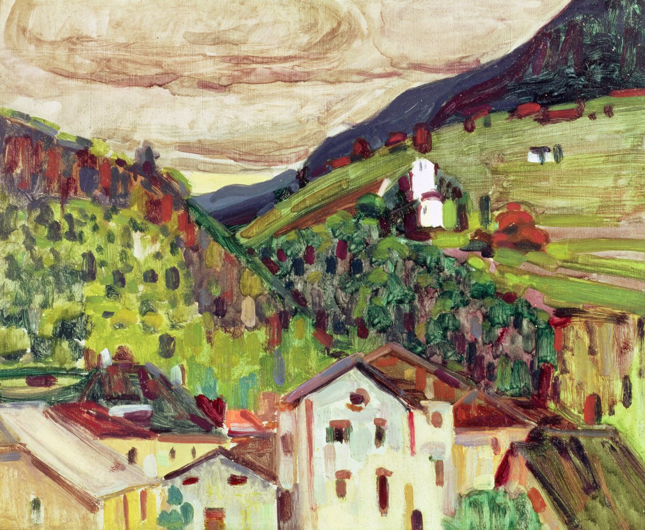 Lana, 1908 od Wassily Kandinsky