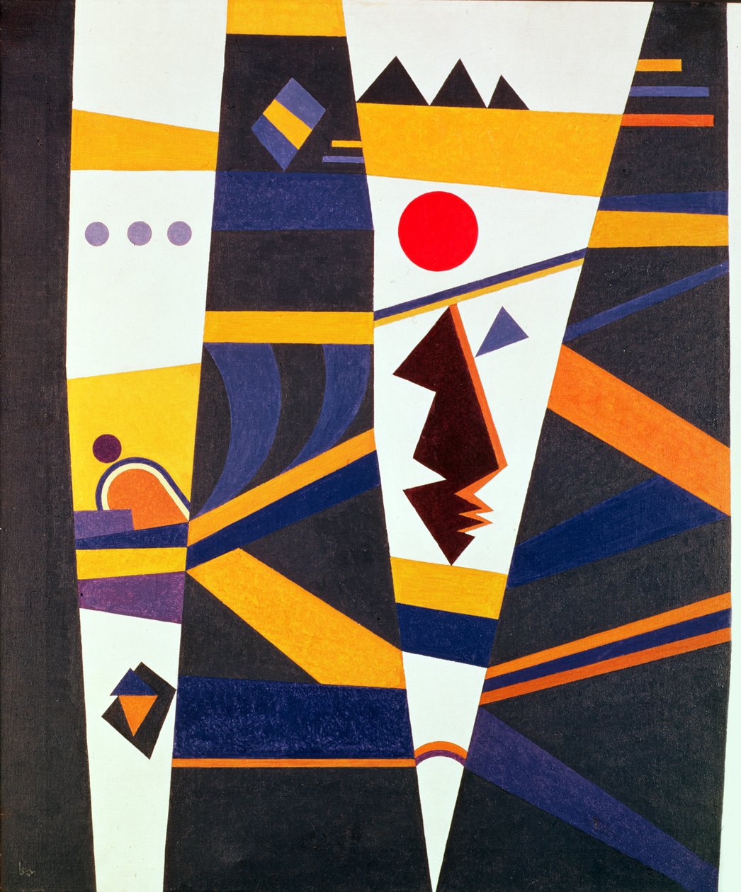 Spojení, 1932 od Wassily Kandinsky