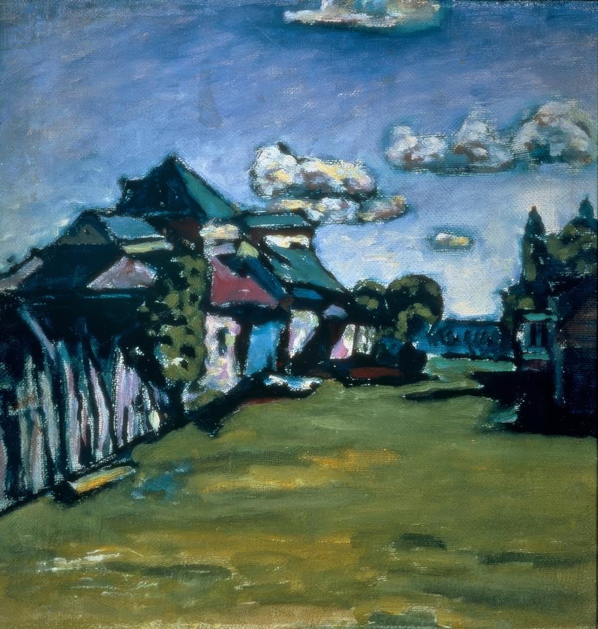Moskevský kruh od Wassily Kandinsky
