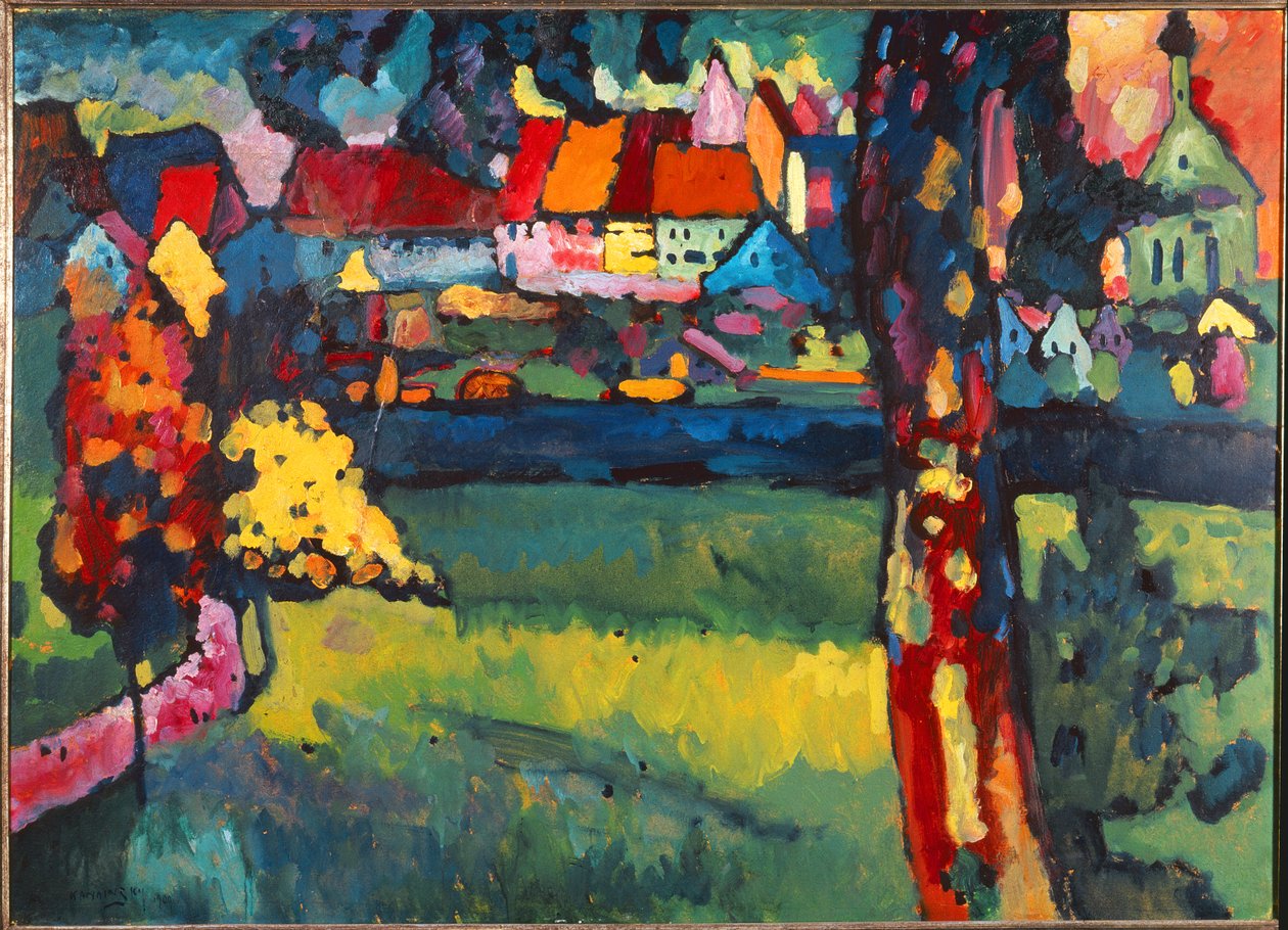 Murnau, 1909 (ropa) od Wassily Kandinsky