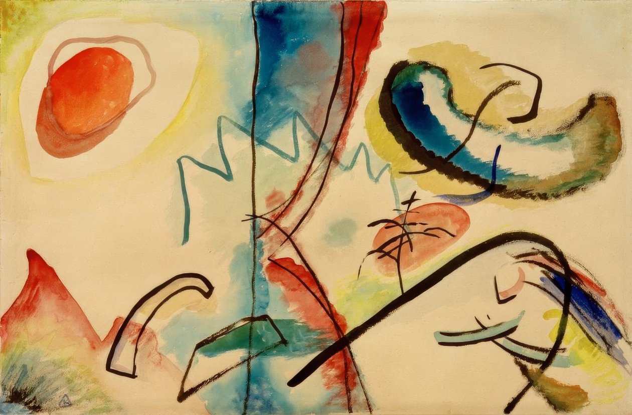 Bez názvu (improvizace) od Wassily Kandinsky