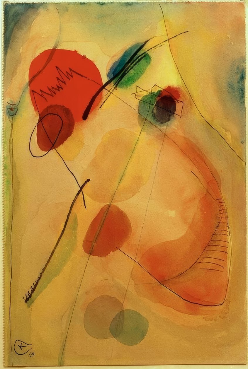 Nepojmenovaná od Wassily Kandinsky