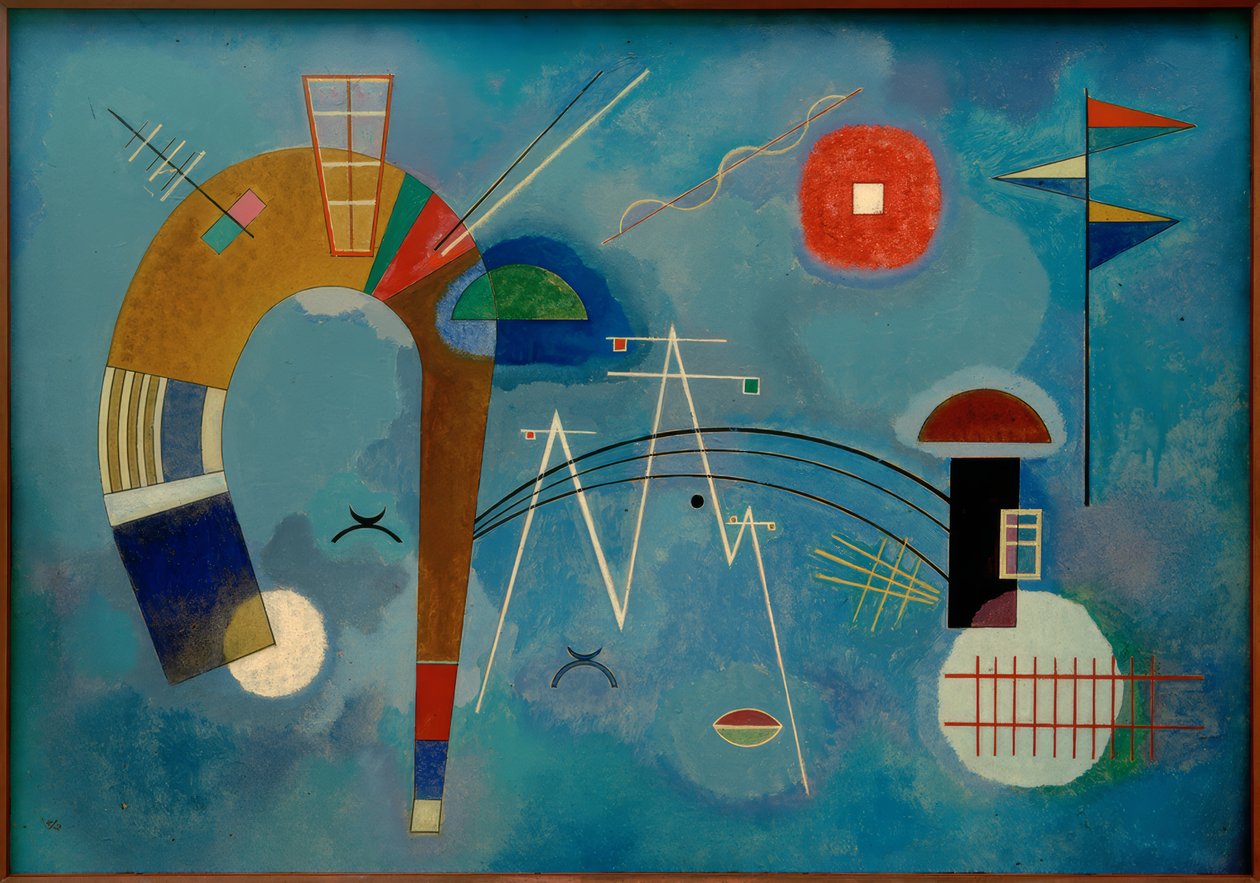 Kulaté a špičaté od Wassily Kandinsky