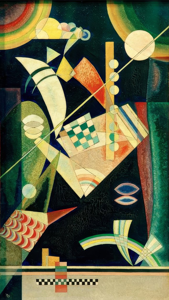Ostrá tvrdost od Wassily Kandinsky