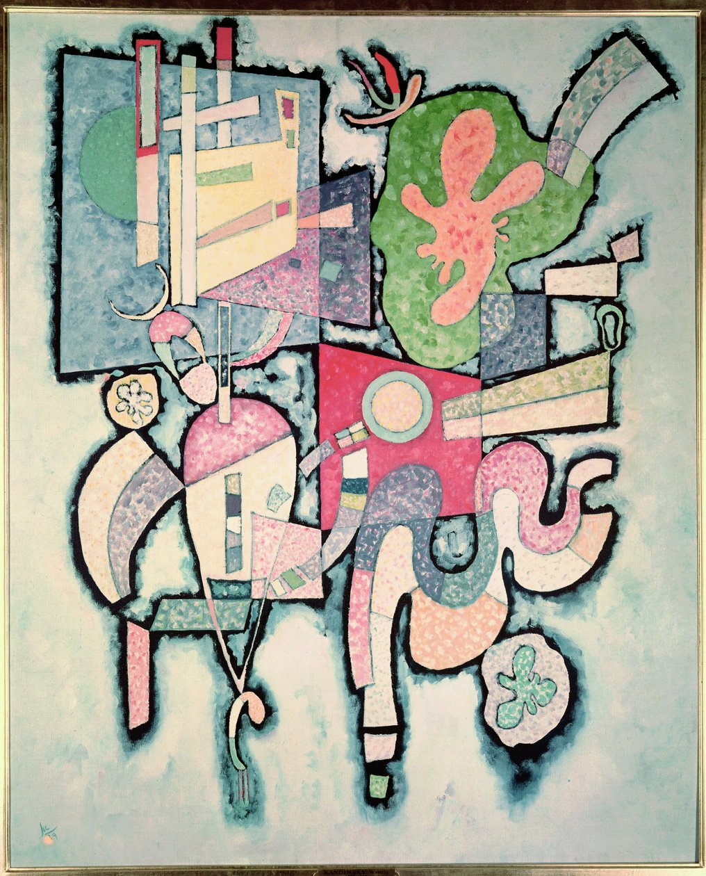 Jednoduchá složitost aneb nejednoznačnost, 1939 od Wassily Kandinsky