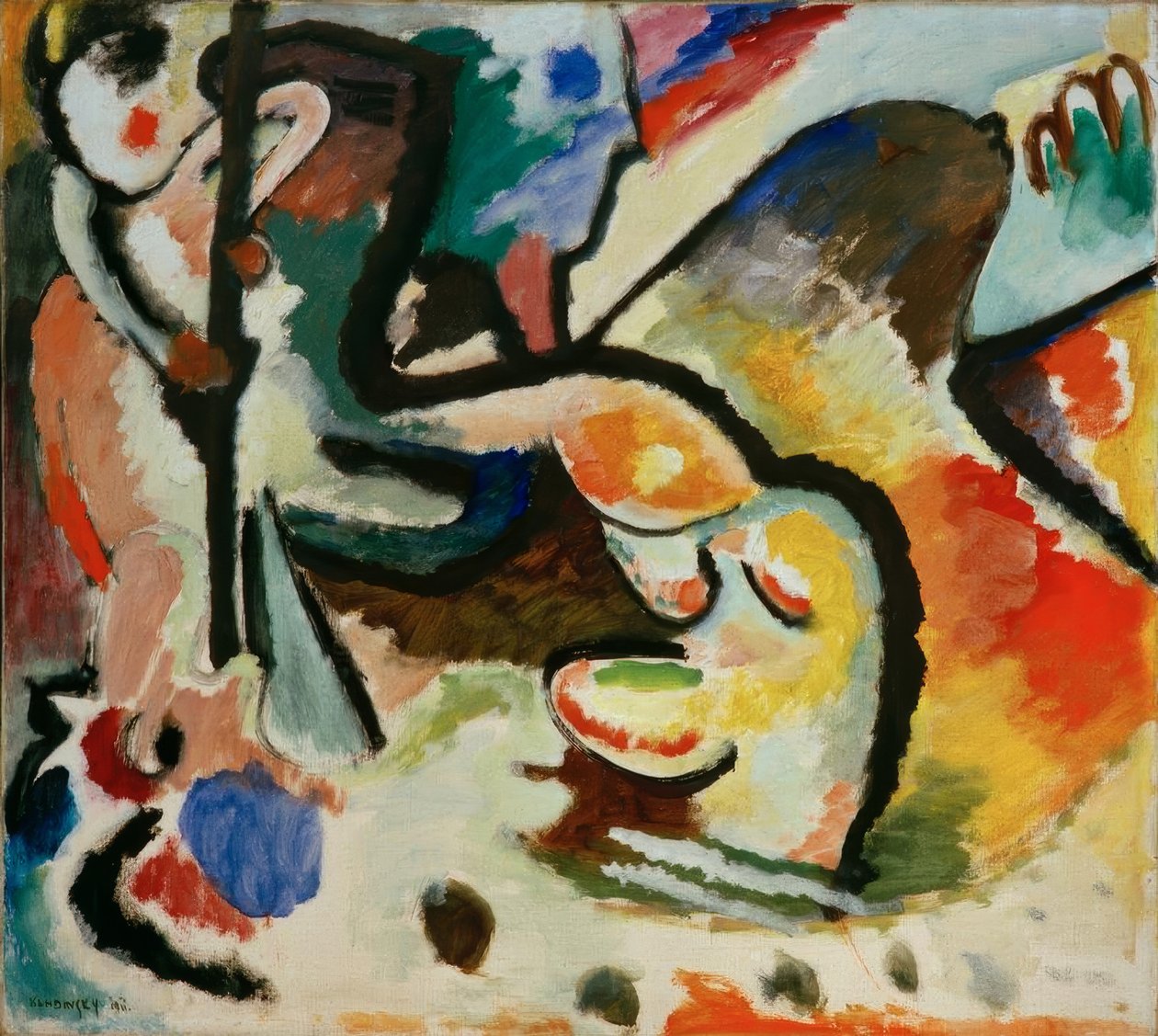 Svatý Georg III od Wassily Kandinsky