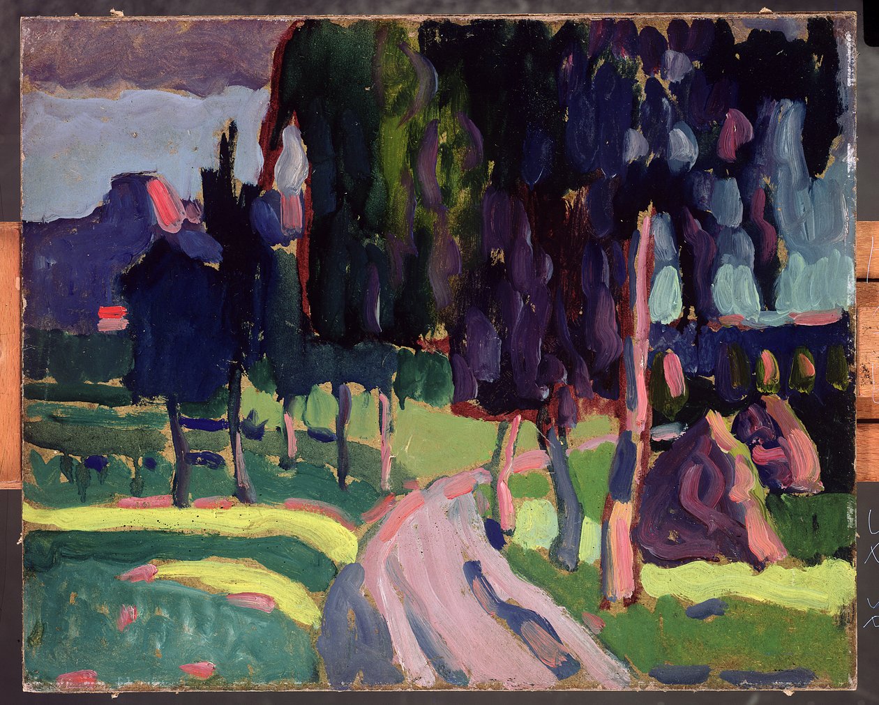 Léto v Murnau, 1908 od Wassily Kandinsky