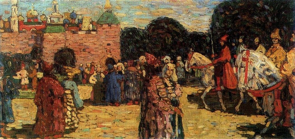 Neděle od Wassily Kandinsky