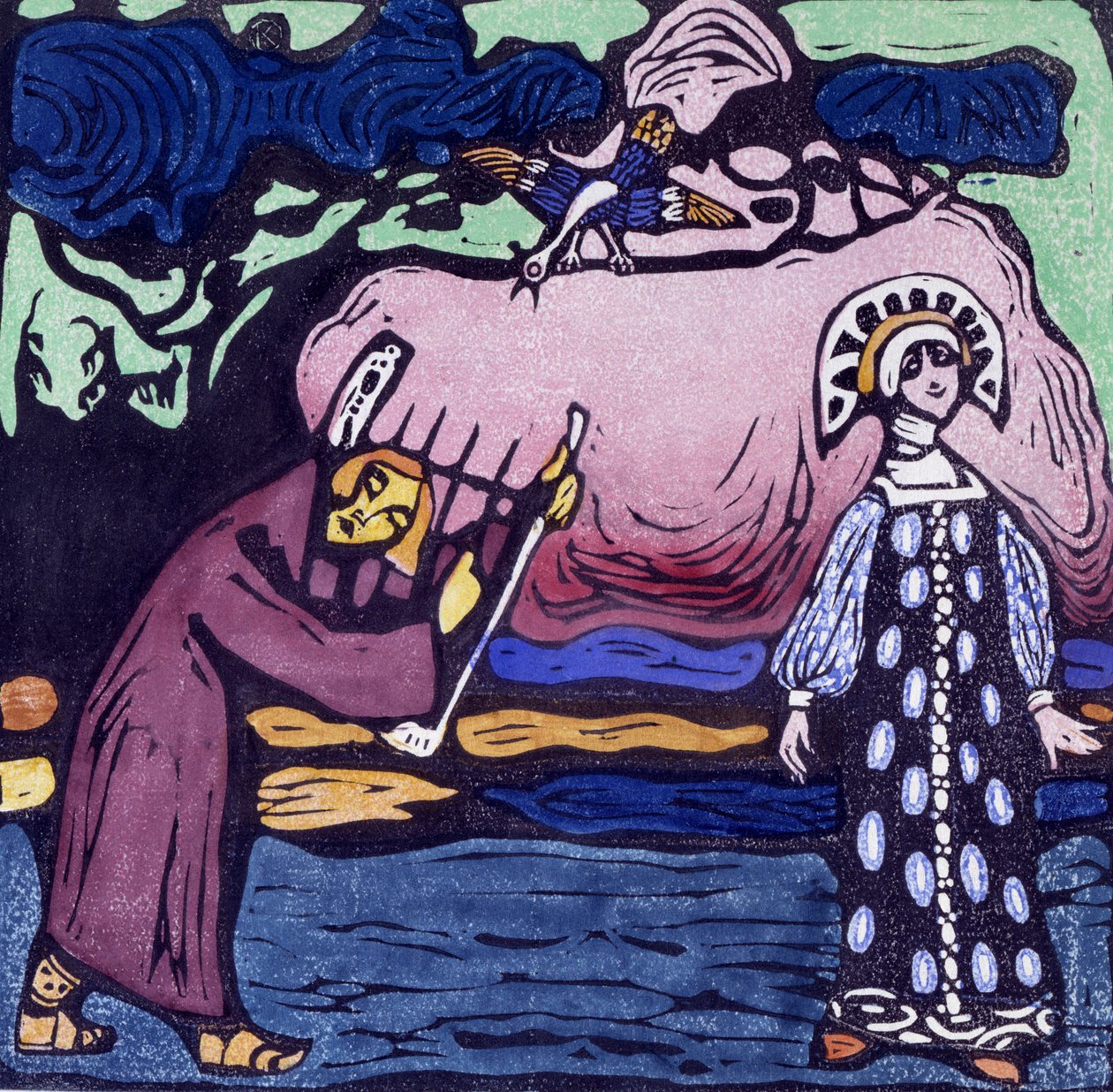 Unbekanntes Bild od Wassily Kandinsky