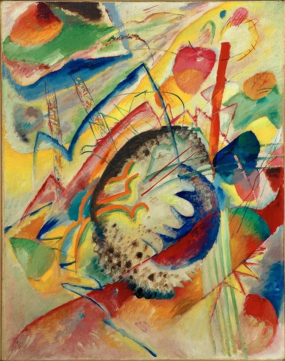 Nejmenovaná improvizace II od Wassily Kandinsky