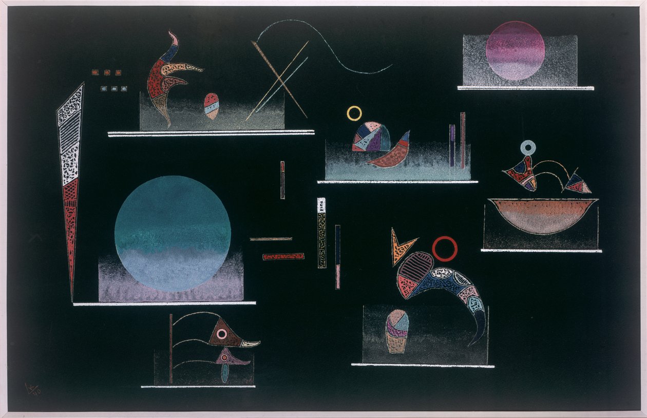 Bez názvu, 1940 od Wassily Kandinsky