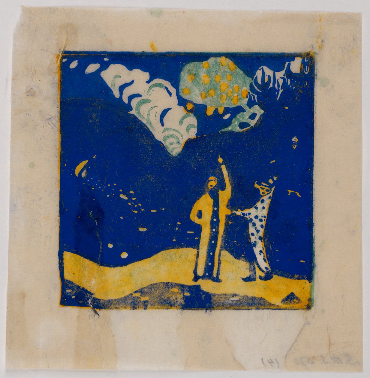 4 Exemplare zu Klänge S. 71 od Wassily Kandinsky