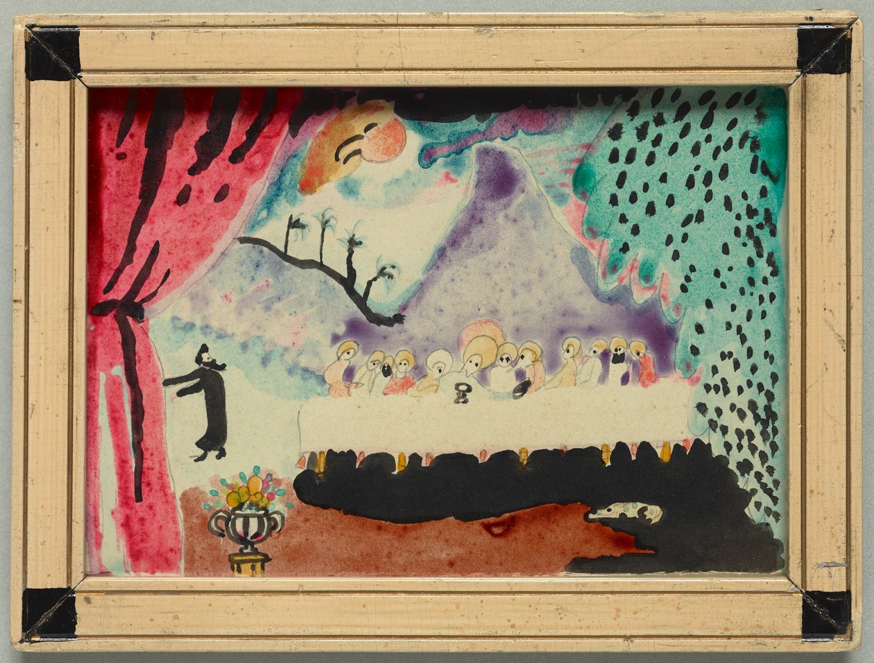 Večeře Páně od Wassily Kandinsky