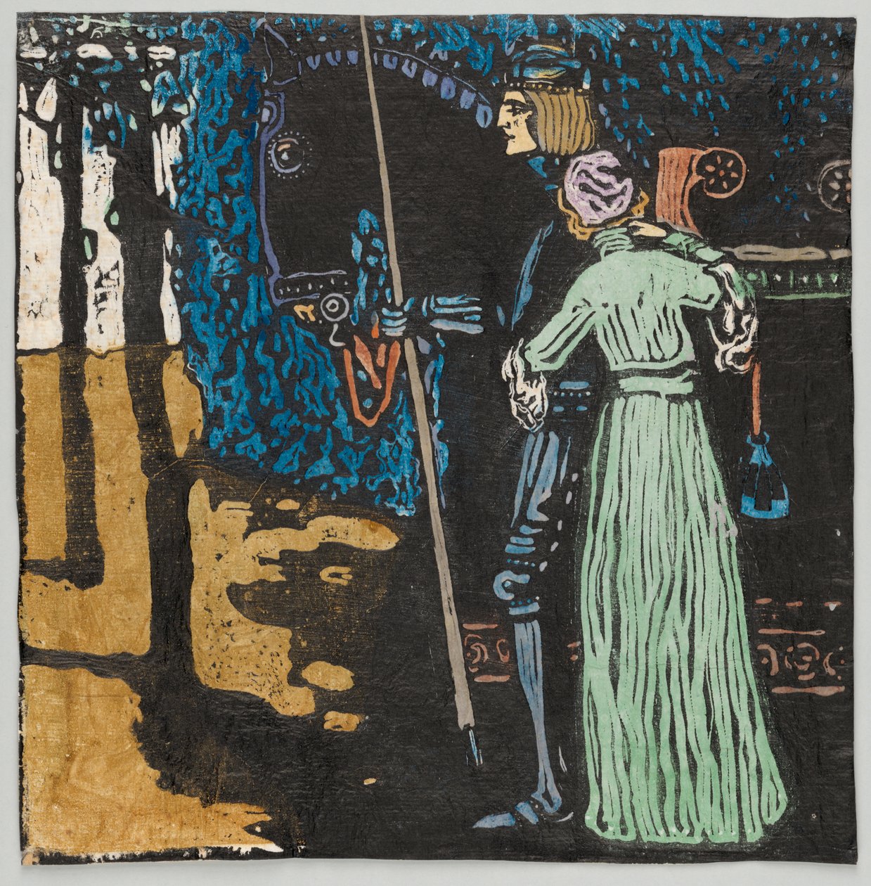 Rozloučení (Druhý stav) od Wassily Kandinsky