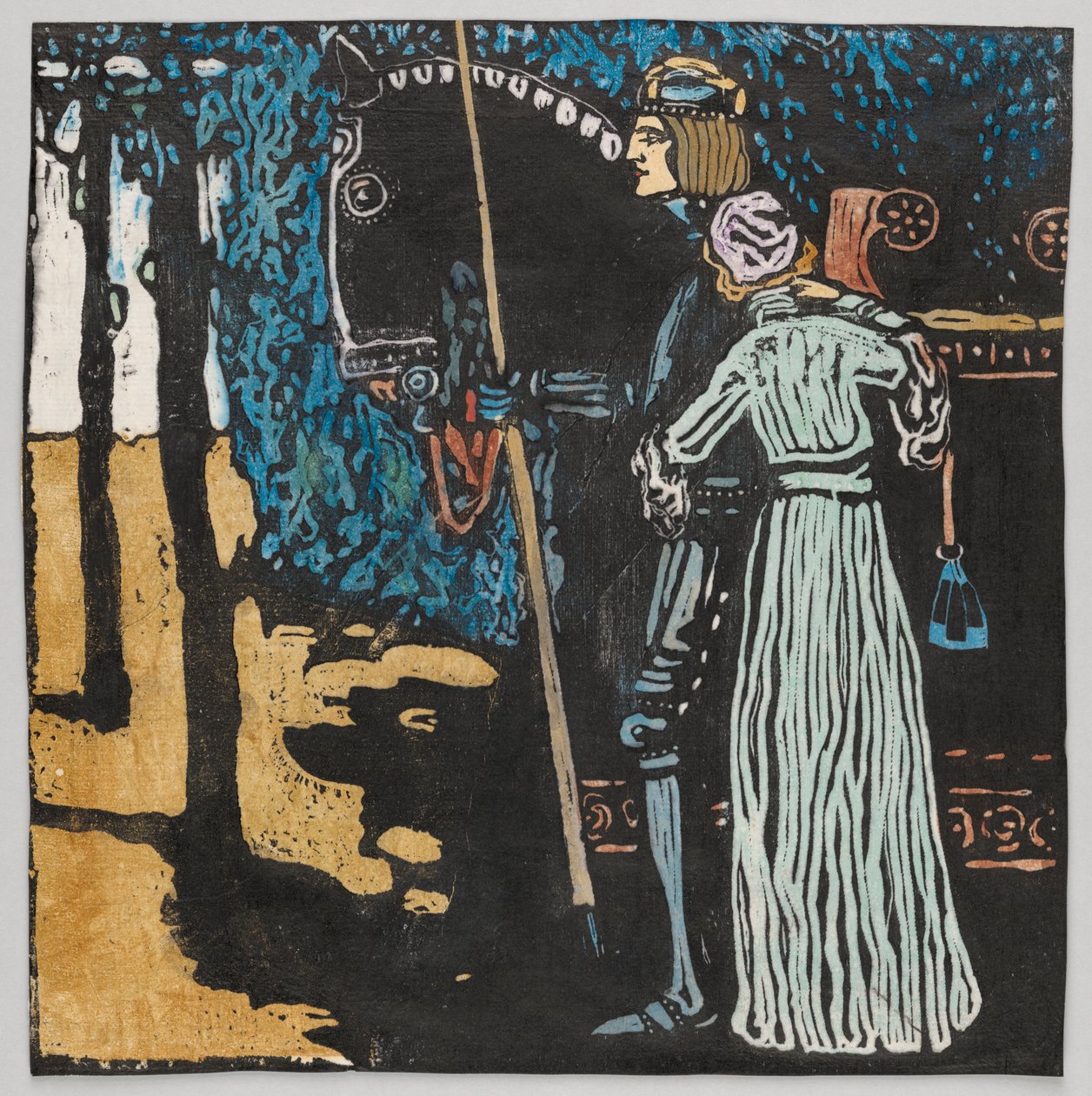 Rozloučení (viz GMS 204) od Wassily Kandinsky