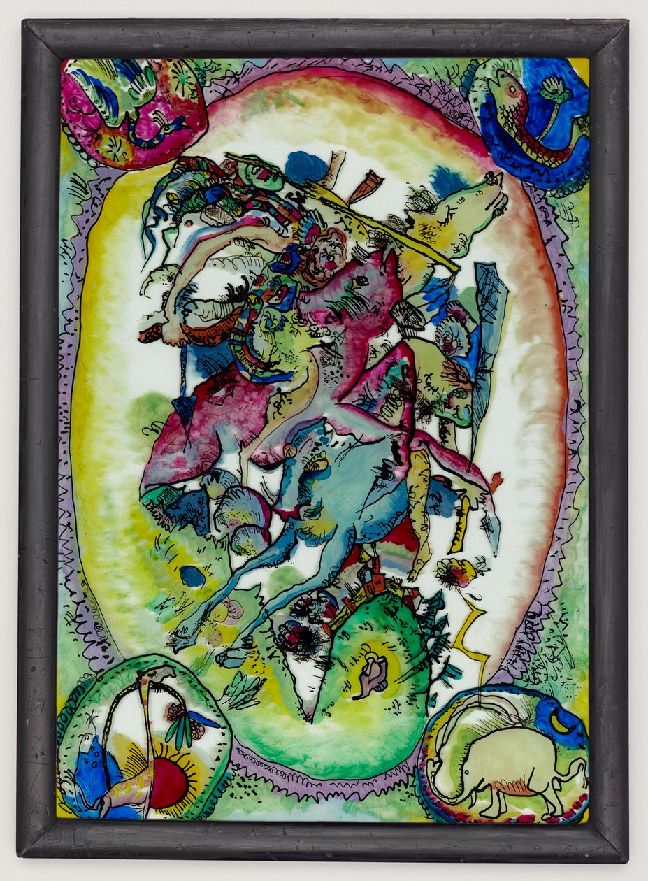 Apokalyptische Reiter II od Wassily Kandinsky