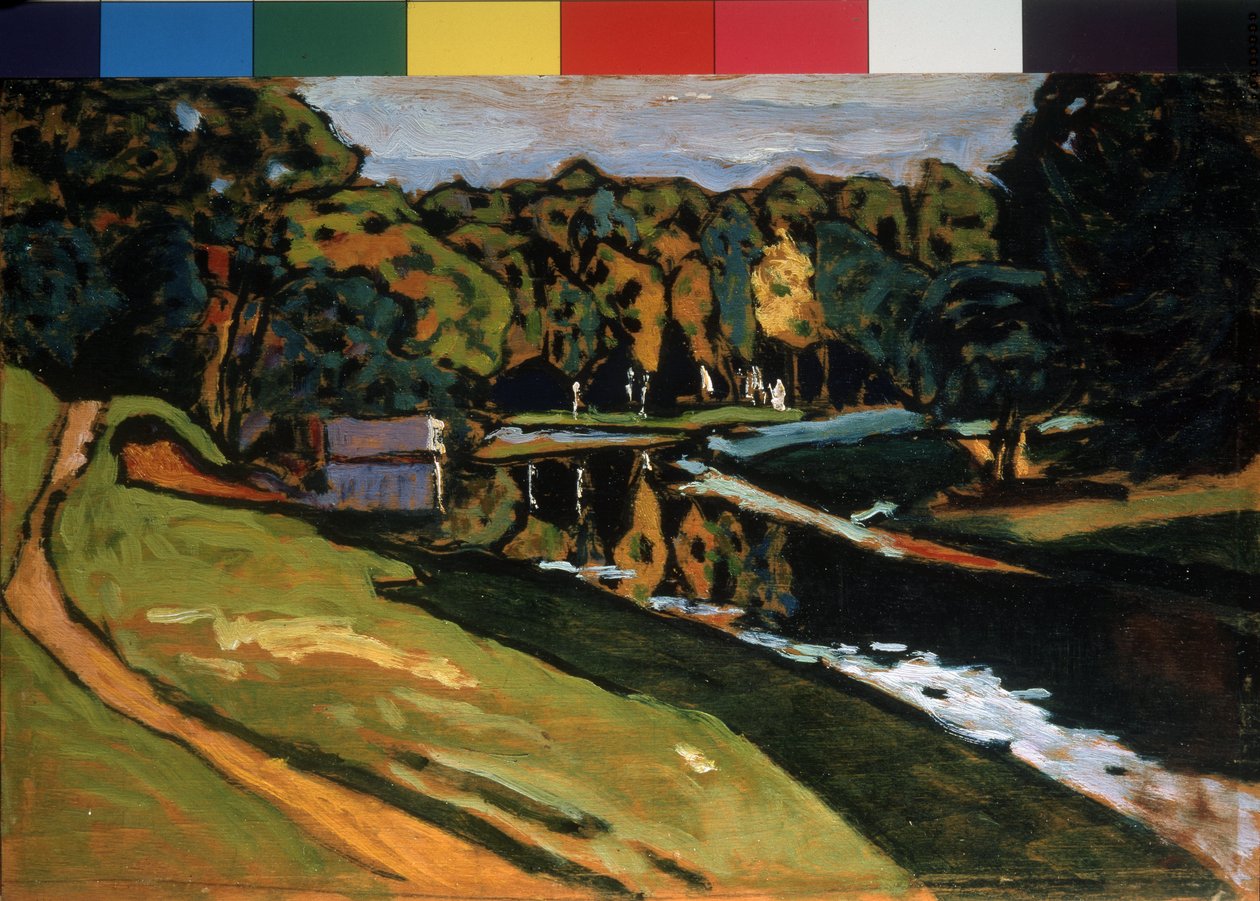 "" Osmanský "" Den malířů Vasilij Kandinskij (neboli Wassily Kandinsky od Wassily Kandinsky