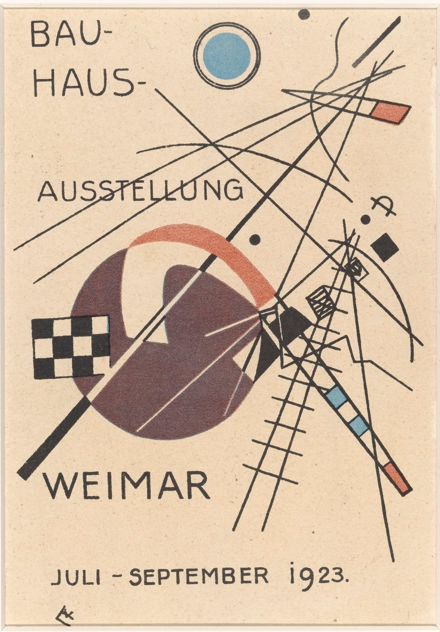 Výstava Bauhaus, 1923. od Wassily Kandinsky