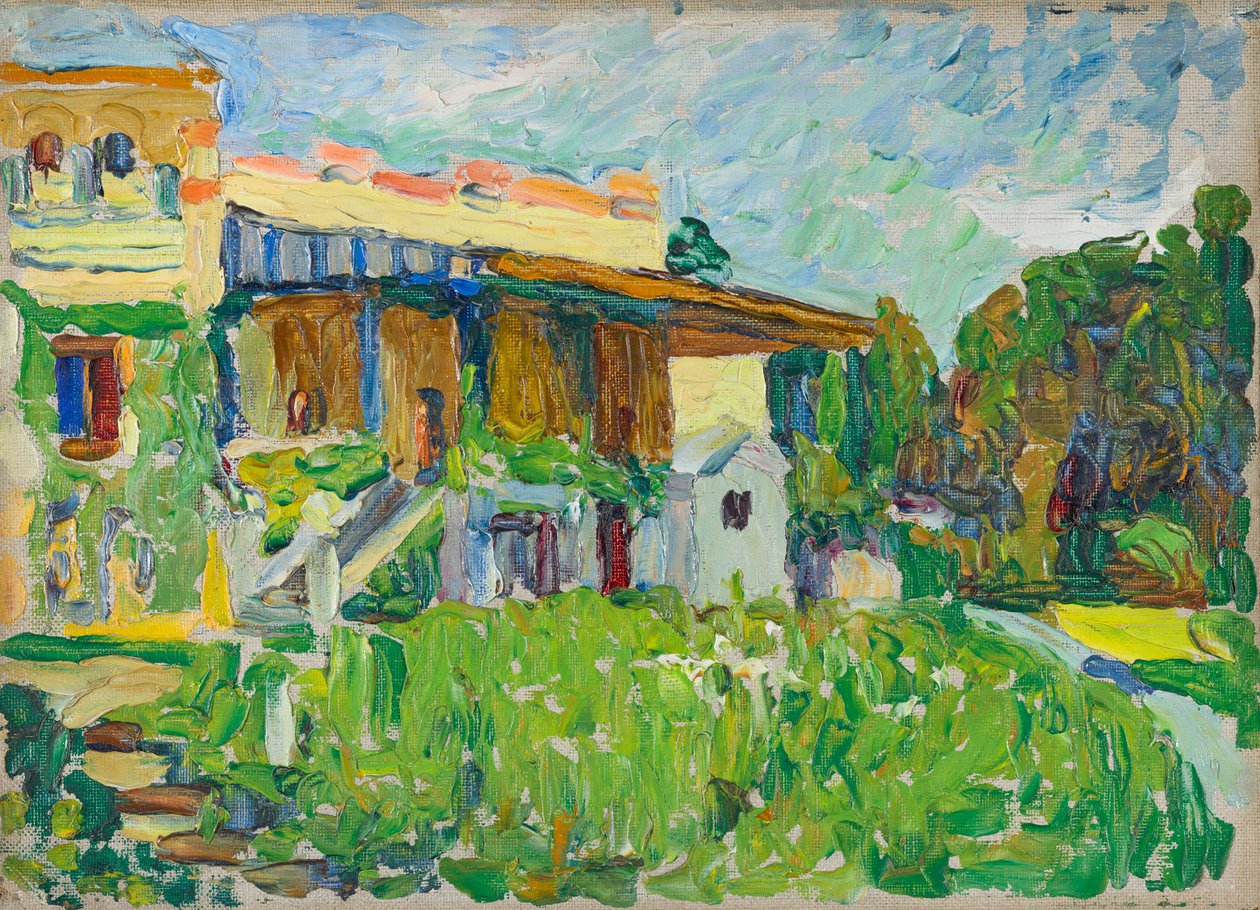 U Paříže od Wassily Kandinsky