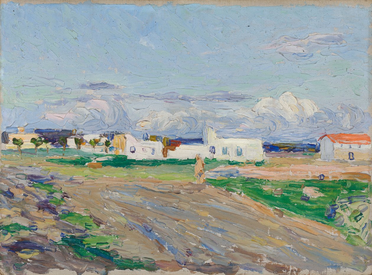Pohled z hotelu St. Georges, Tunis od Wassily Kandinsky