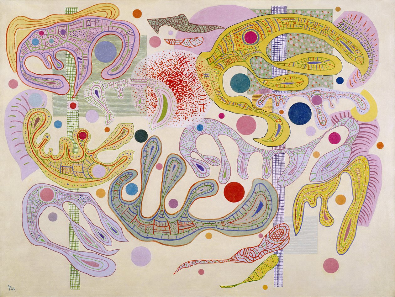 Capricious Forms Formes capricieuses, 1937 od Wassily Kandinsky