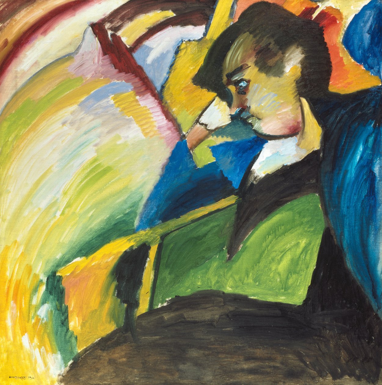 Dáma od Wassily Kandinsky