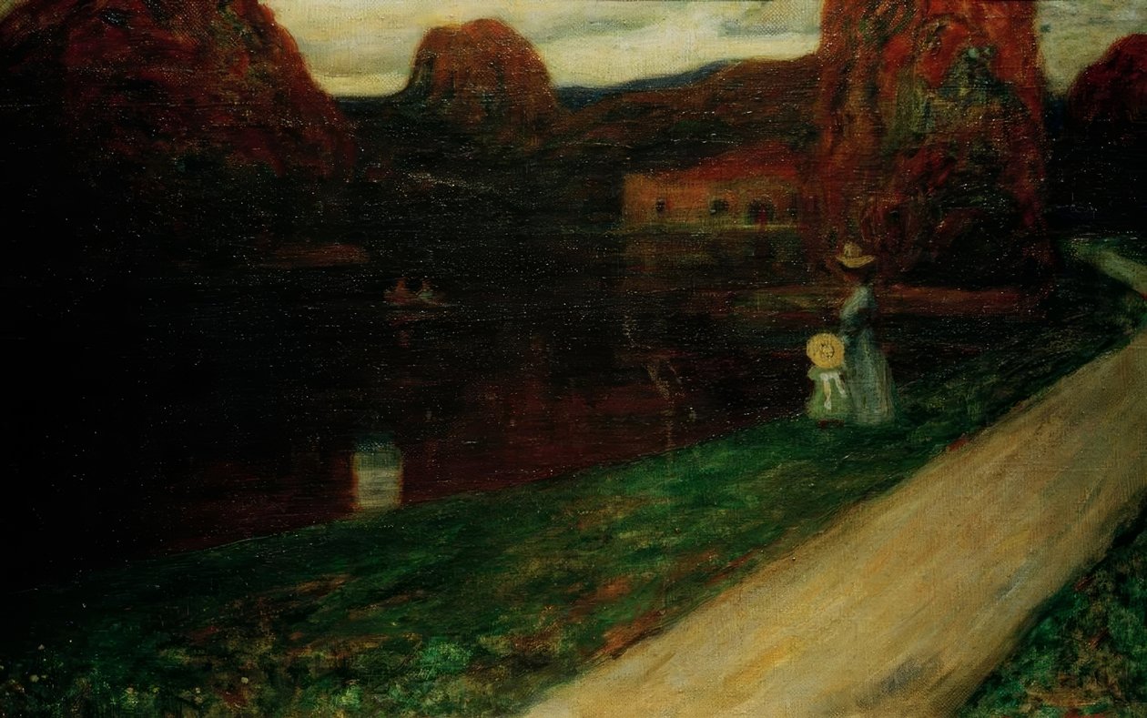 Večer od Wassily Kandinsky