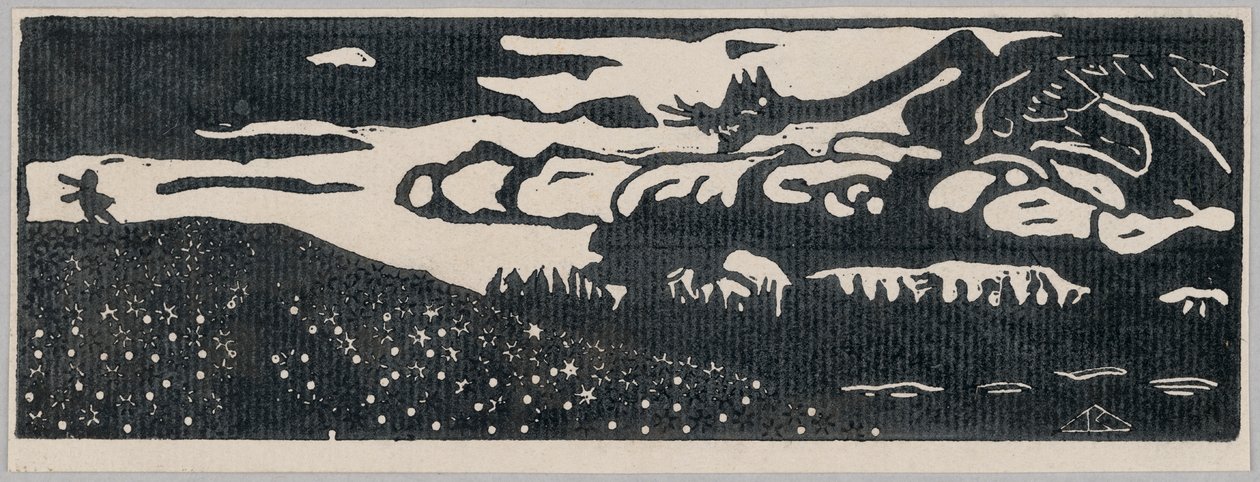 Drak (druhá fáze) od Wassily Kandinsky