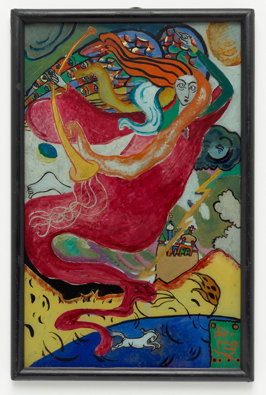 Svatý Gabriel od Wassily Kandinsky