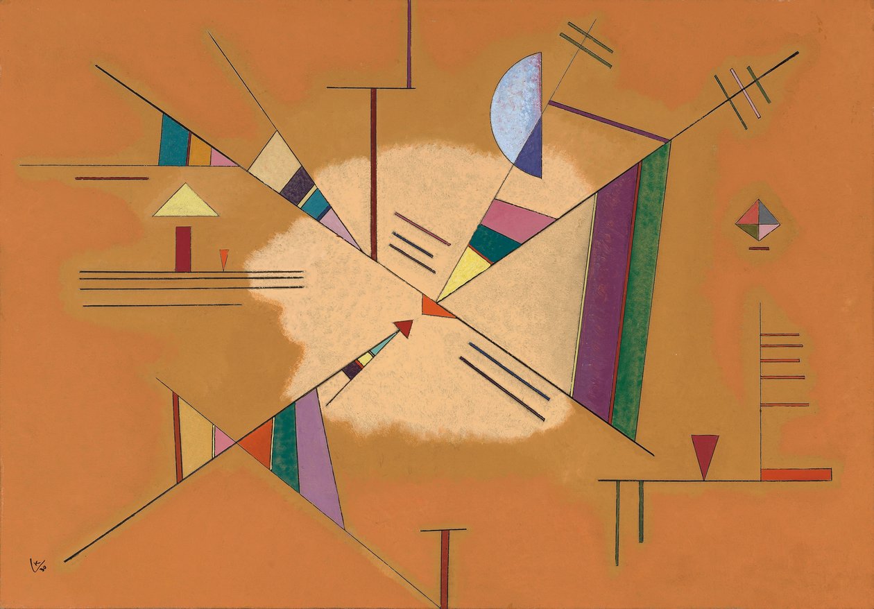Úhlopříčka od Wassily Kandinsky