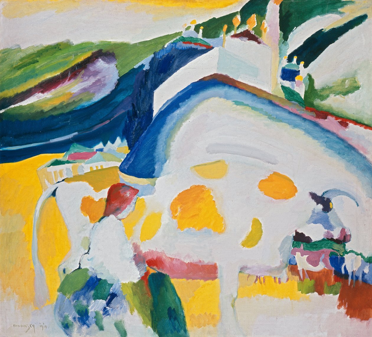 Kráva od Wassily Kandinsky