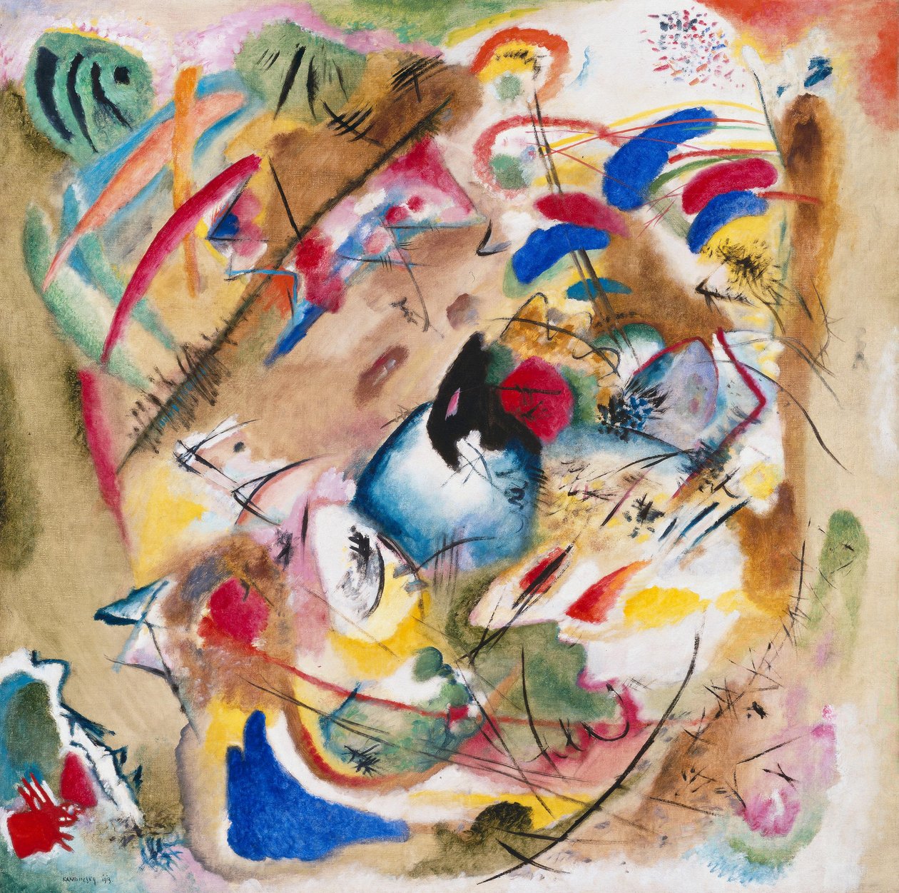Zasněná improvizace od Wassily Kandinsky