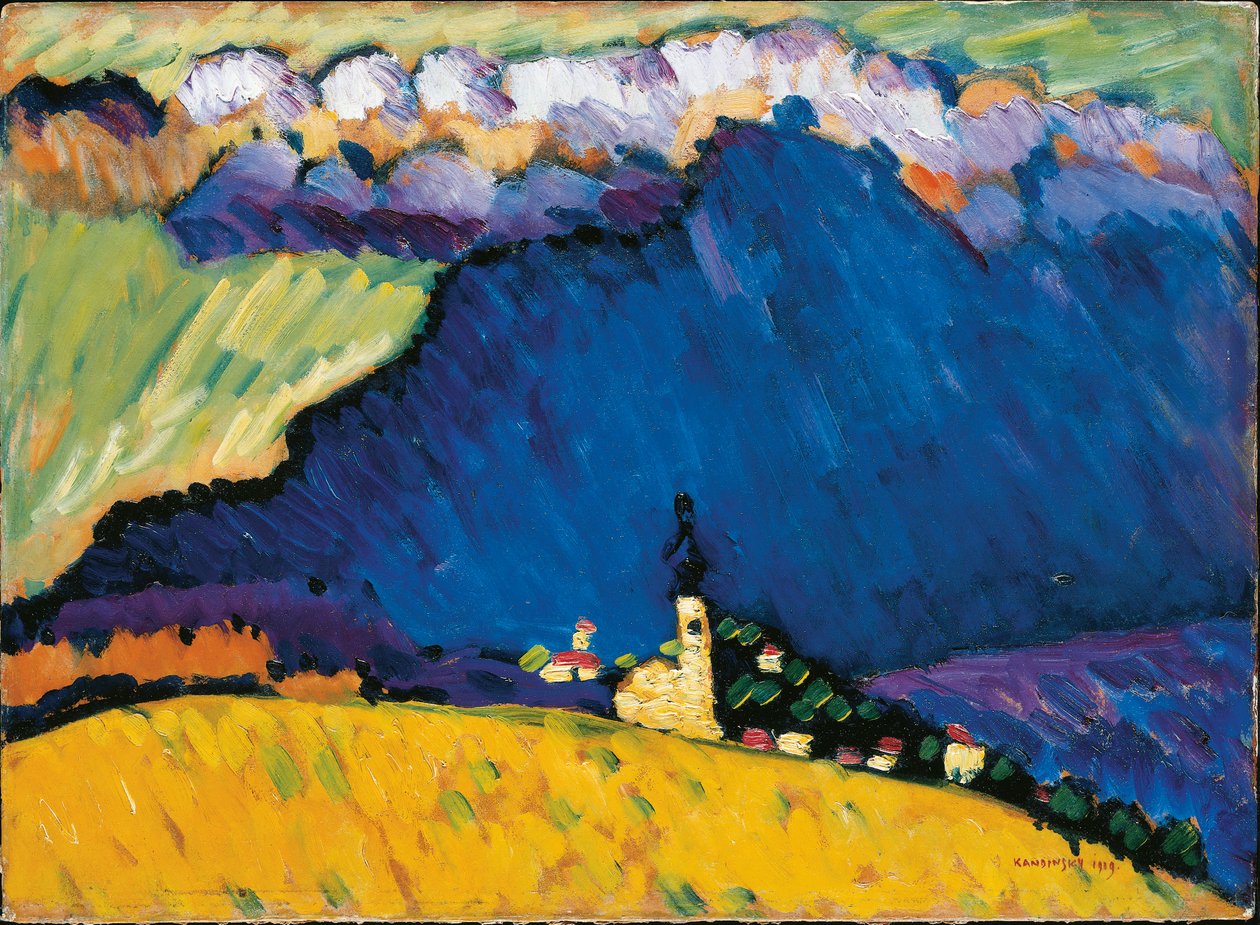 Dunaberg od Wassily Kandinsky