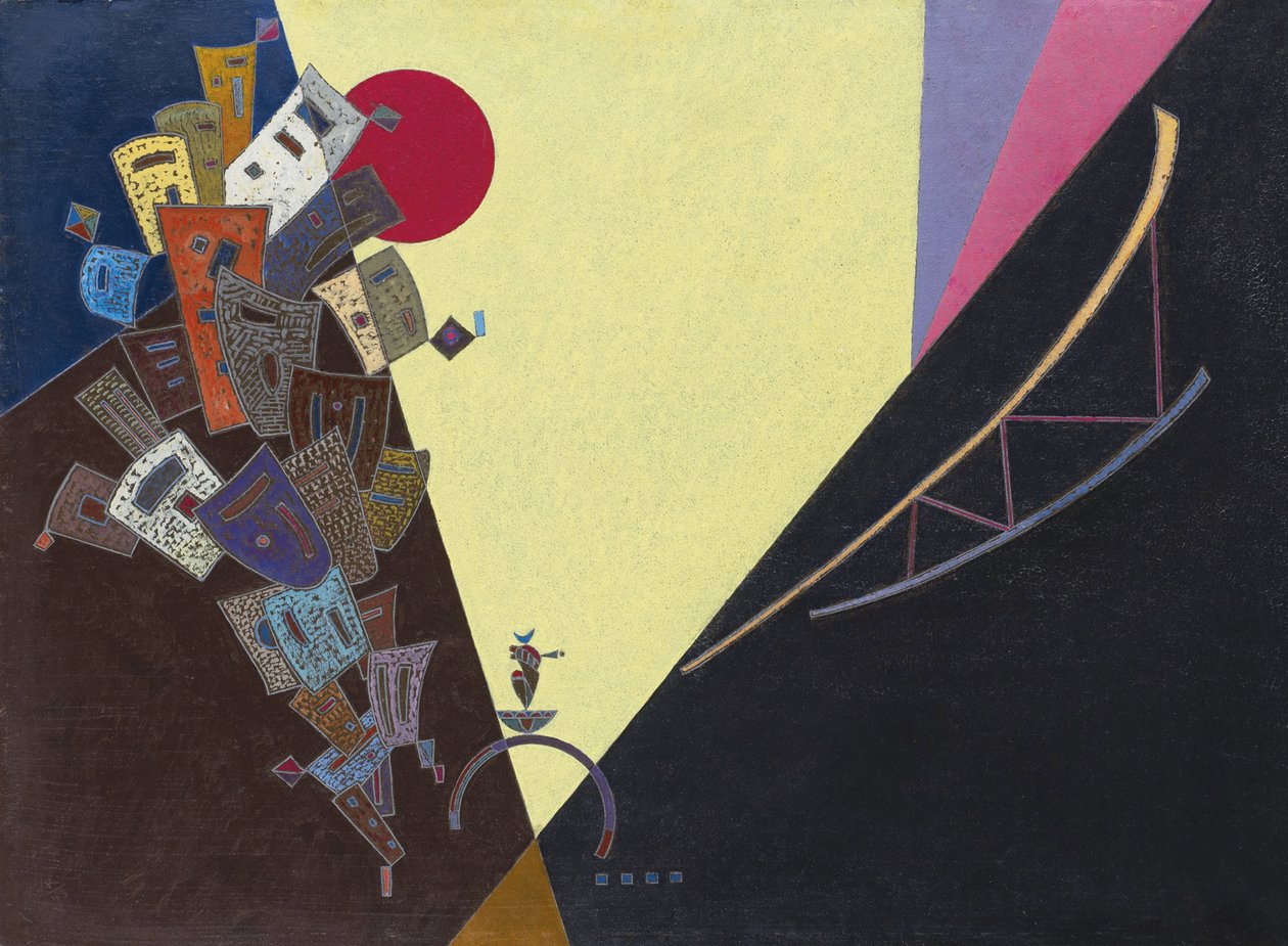 "" Apanouisement "" Painter Day Vassily Kandinsky (neboli Vassily Kandinsky od Wassily Kandinsky