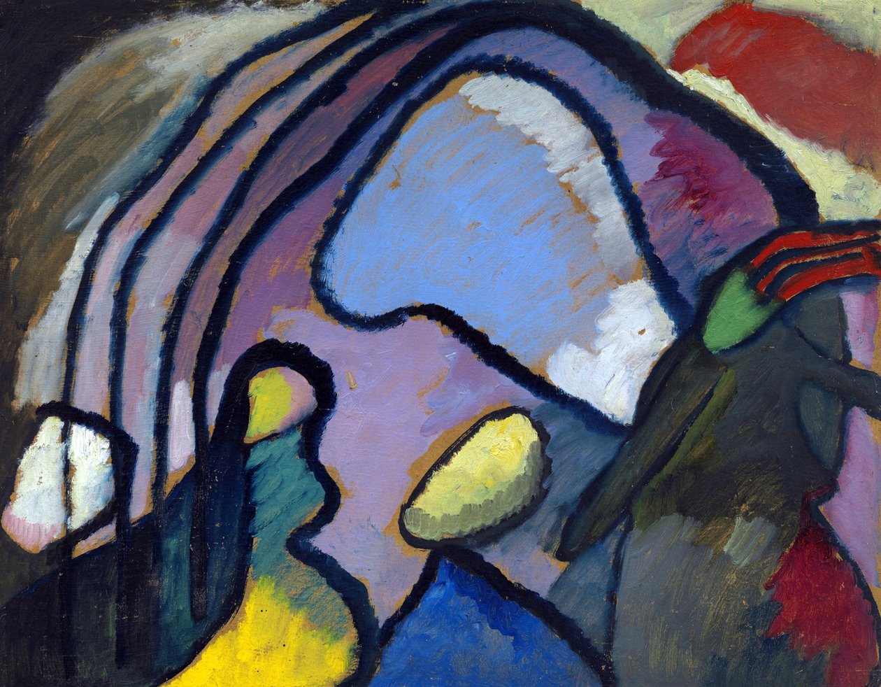 "" Čistá improvizace ೧೦ "" Painter Day Vassily Kandinsky (nebo Vassily Kandinsky au Kandinsky od Wassily Kandinsky