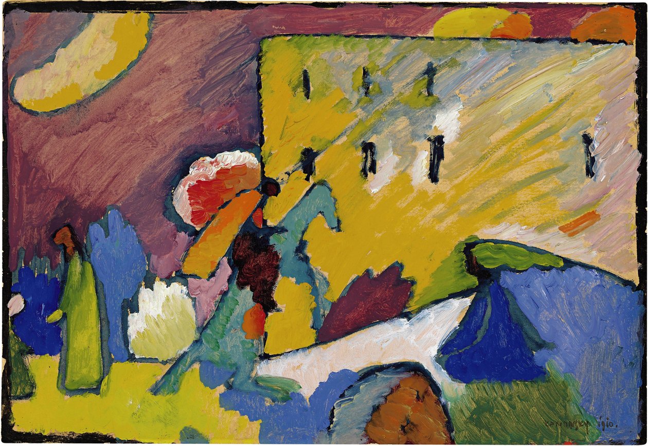 ""Studie pro improvizaci 3"" Malba Vasilije Kandinského od Wassily Kandinsky