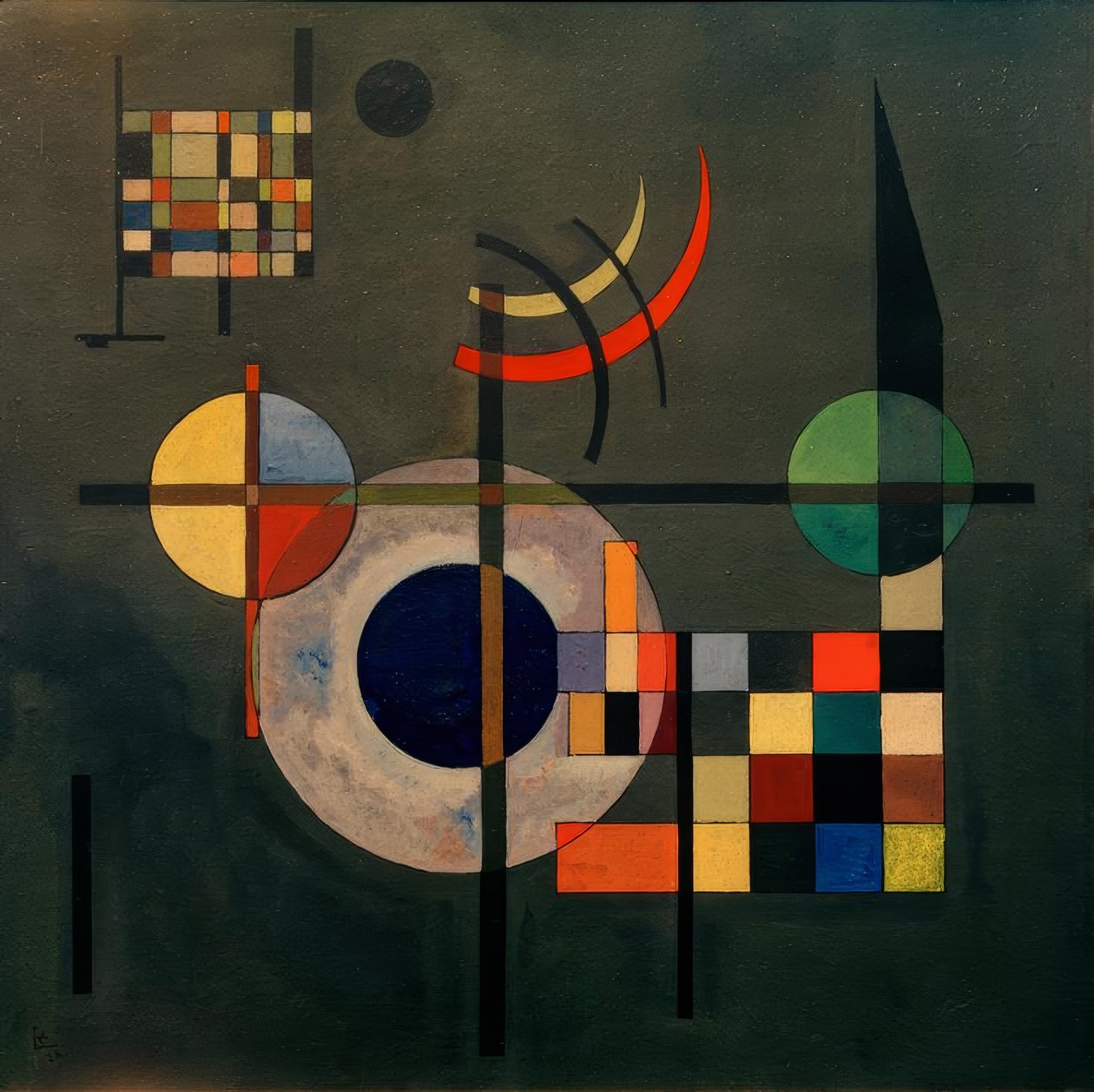 protizávaží od Wassily Kandinsky