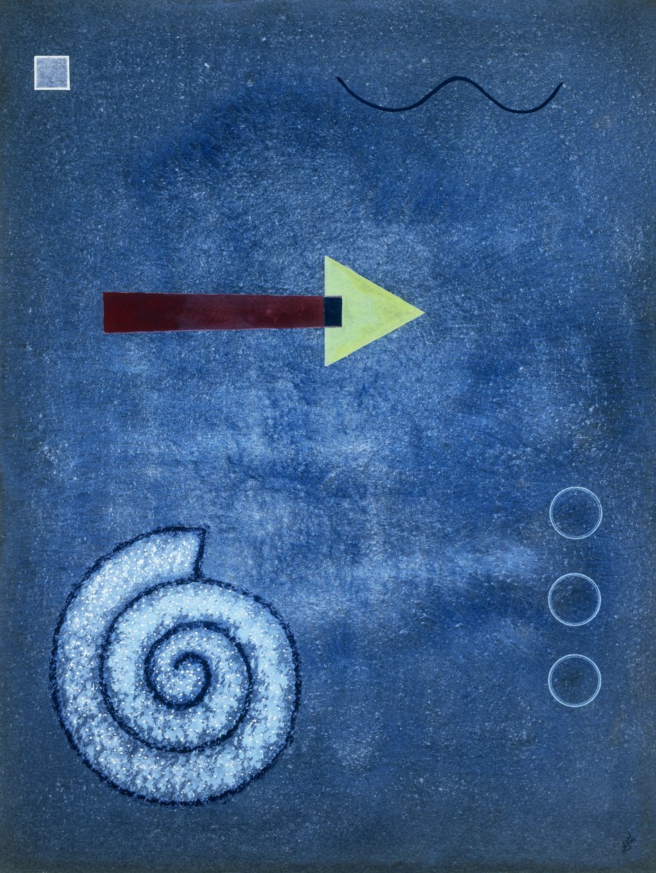 Zelená krajka od Wassily Kandinsky