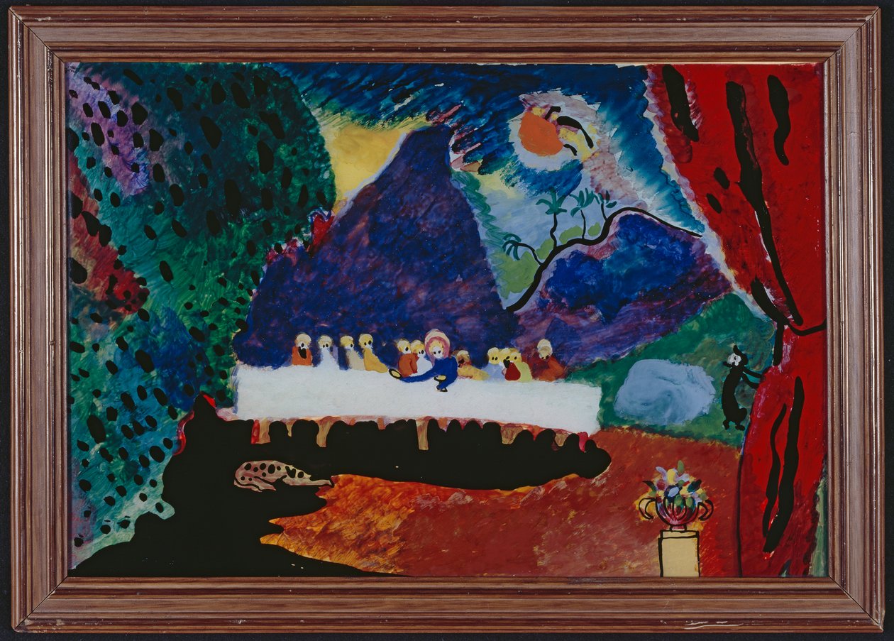 Poslední večeře od Wassily Kandinsky