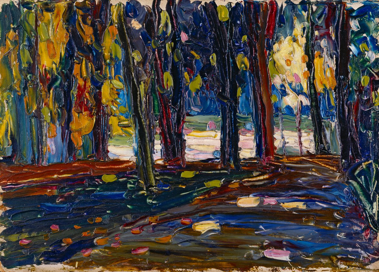 V parku od Wassily Kandinsky