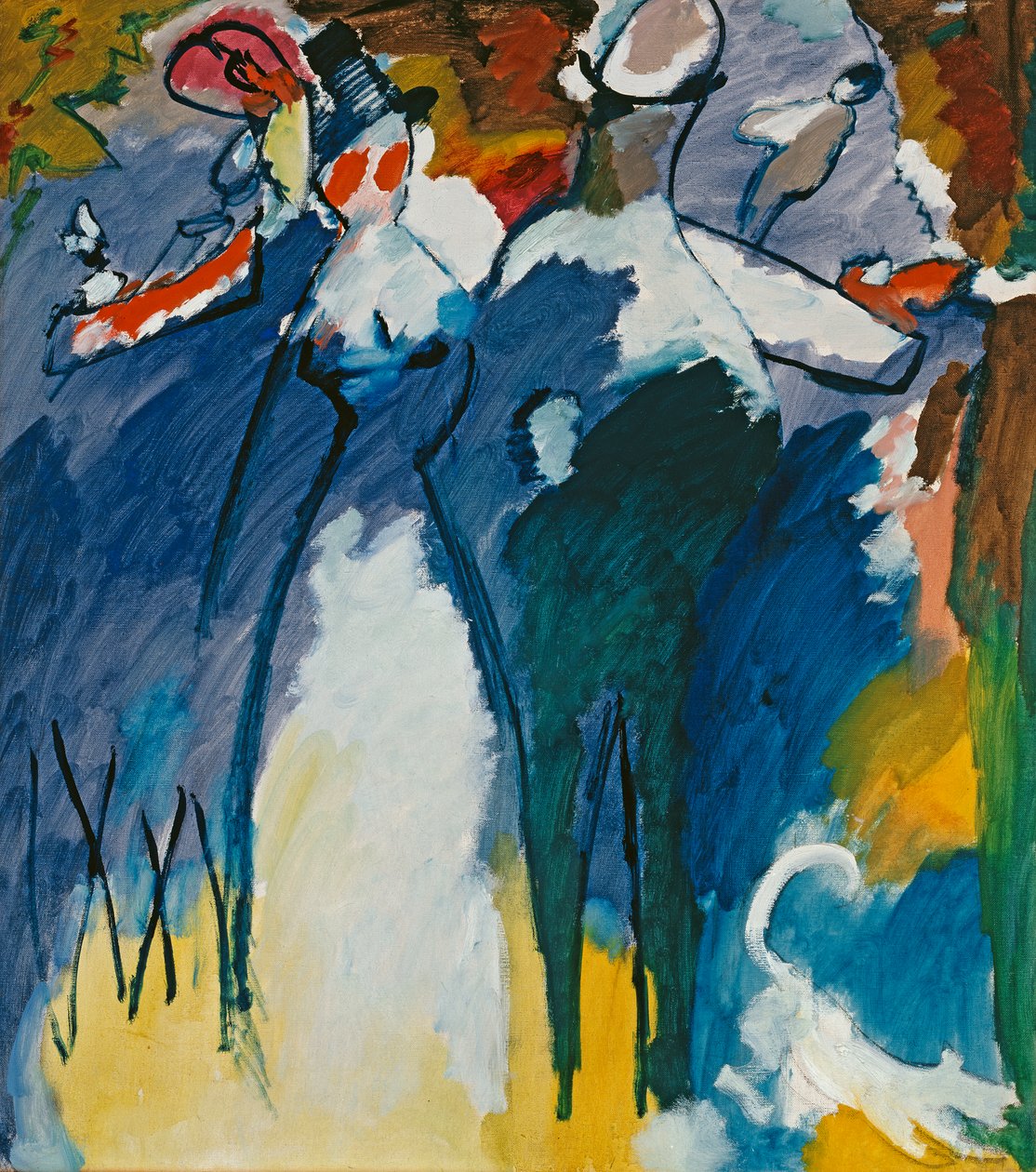 Dojem VI (neděle) od Wassily Kandinsky
