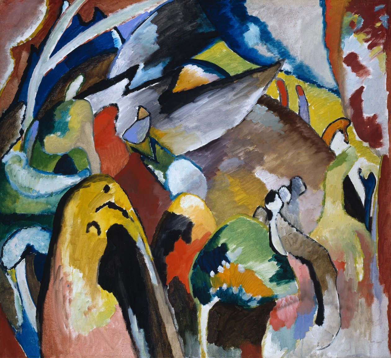 Improvizace 19a od Wassily Kandinsky