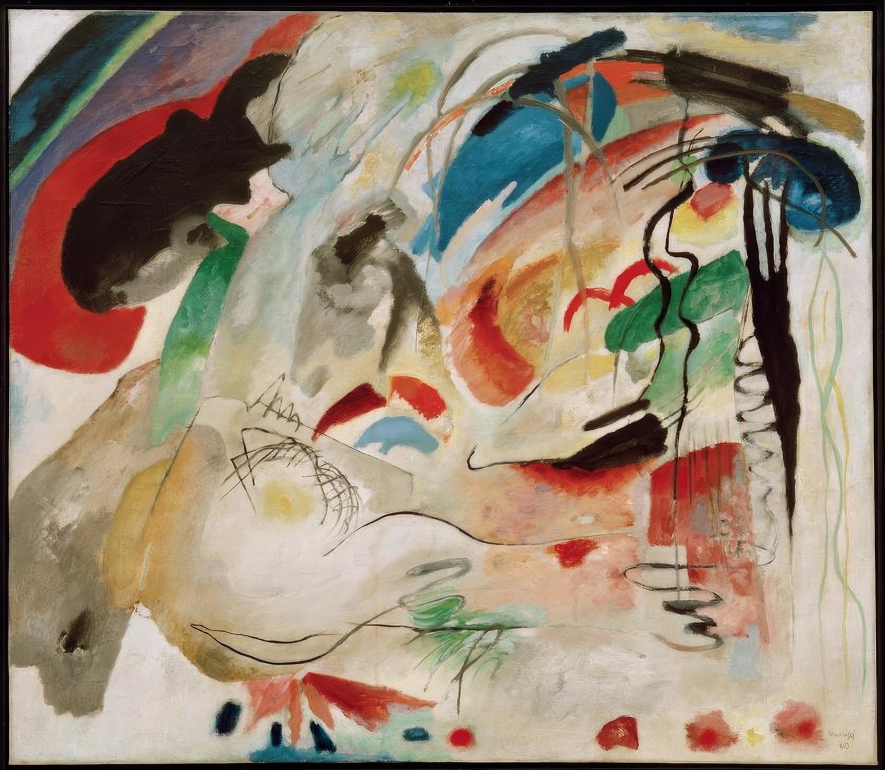 Improvizace 34 od Wassily Kandinsky