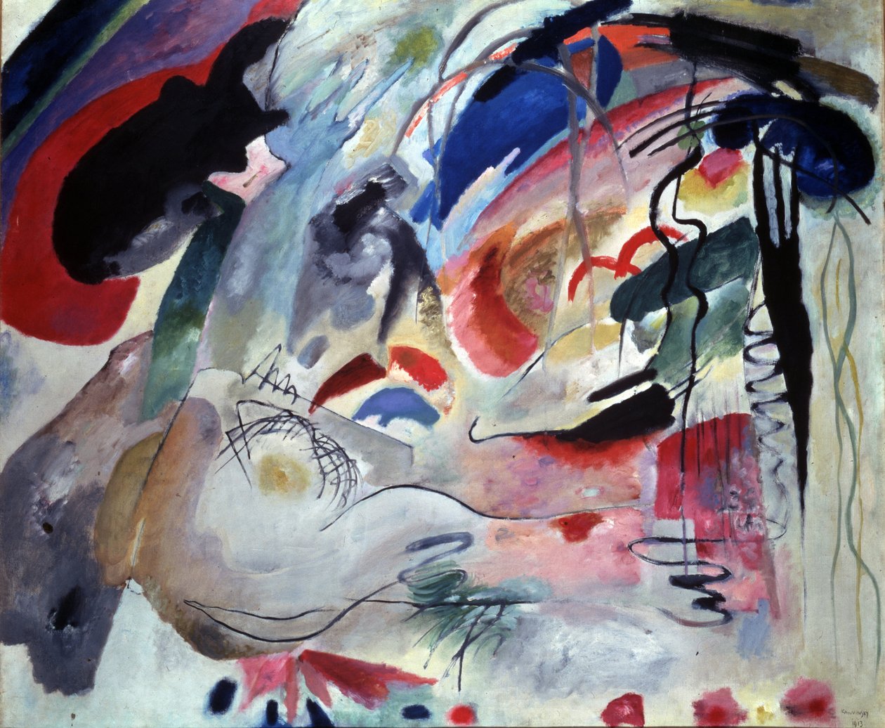 "Improvizace 34"" od Painter Day Wassily Kandinsky (Au Wassily Kandinsky au Kandinskyz od Wassily Kandinsky